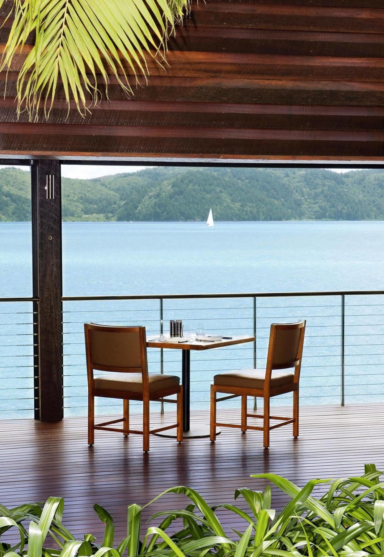 Qualia Hotel Insula Hamilton Restaurant foto